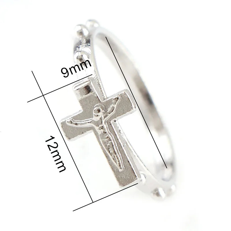 Cross Ring Set 12PCS/pack