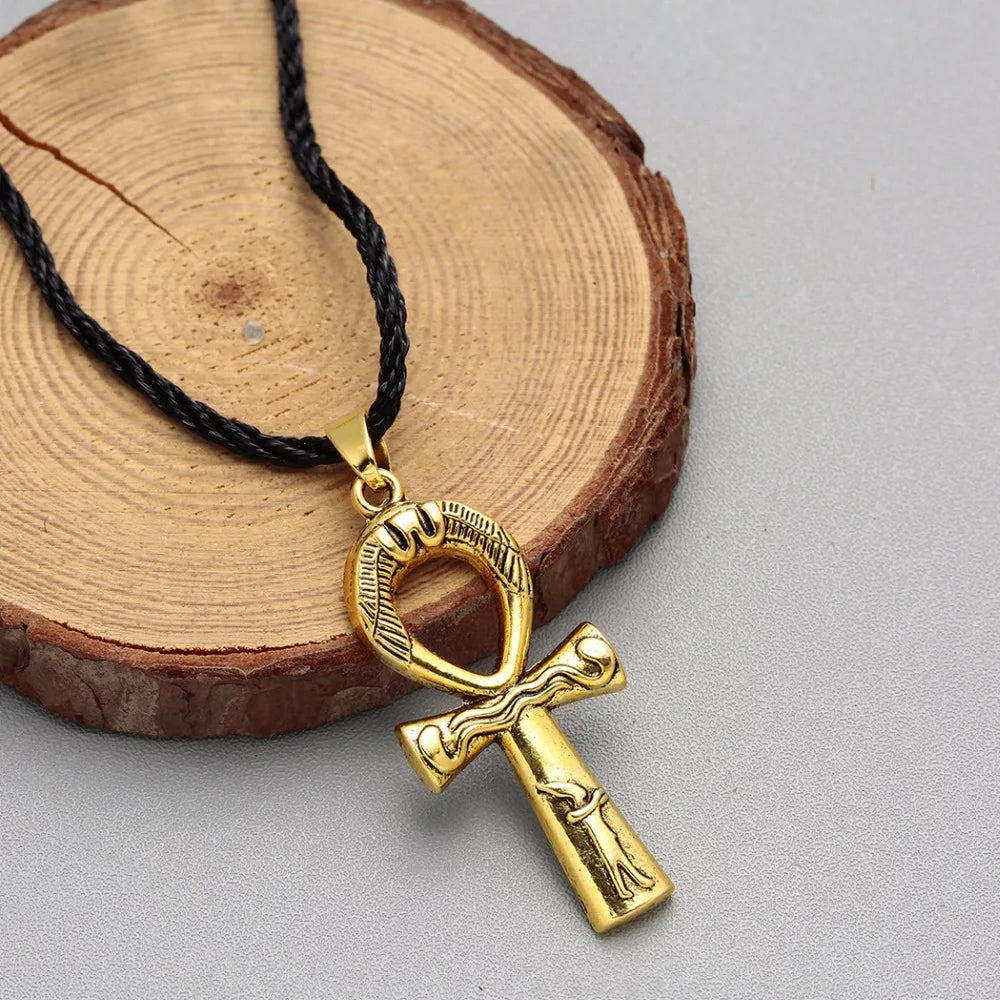 Egyptian Ankh Key Of Life Pendant Necklace