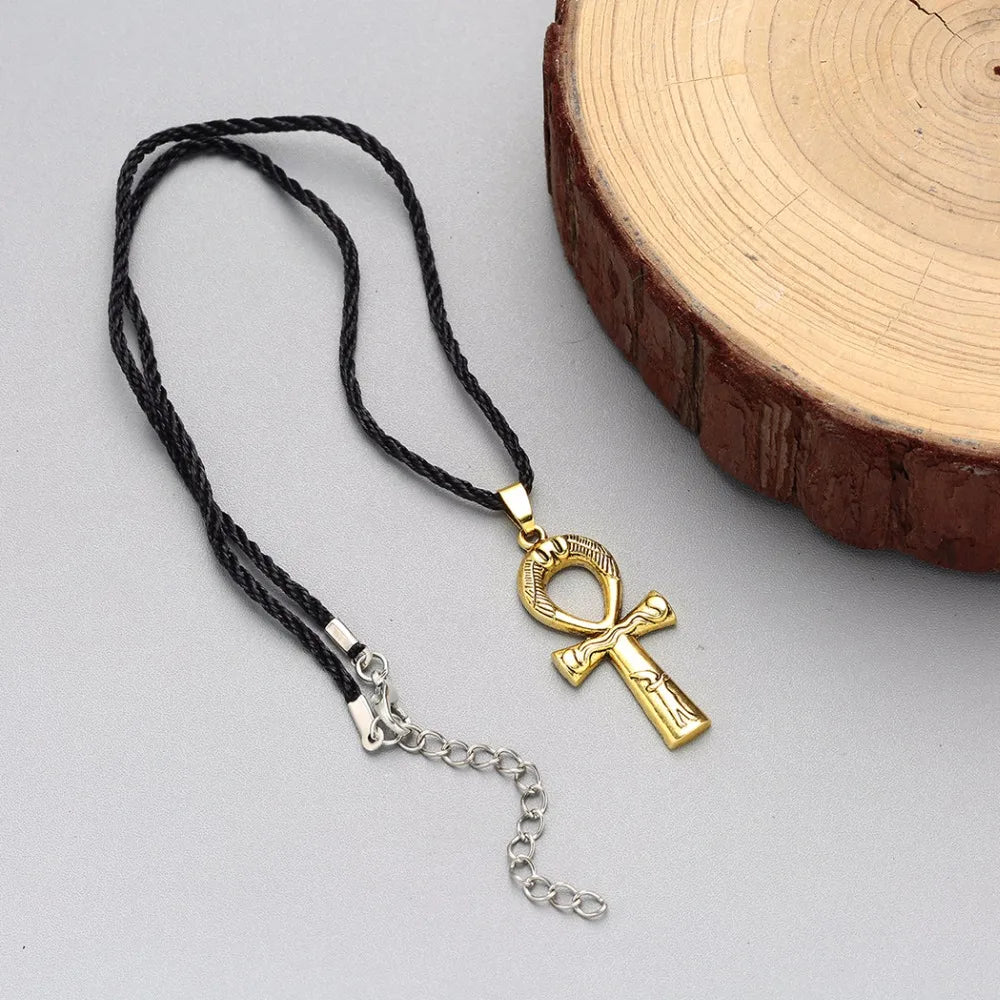 Egyptian Ankh Key Of Life Pendant Necklace