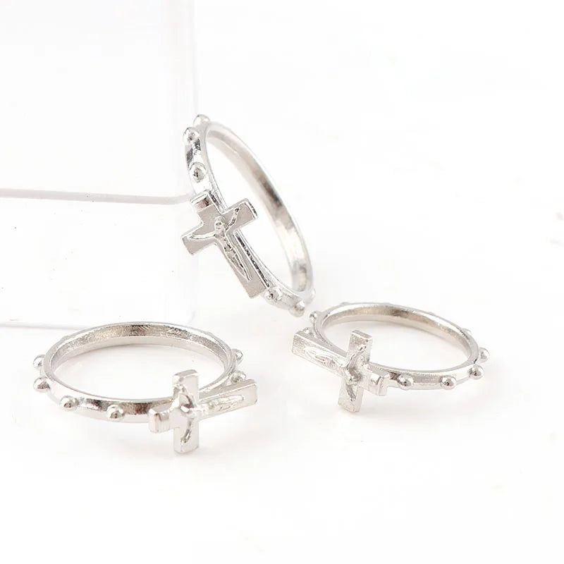 Cross Ring Set 12PCS/pack