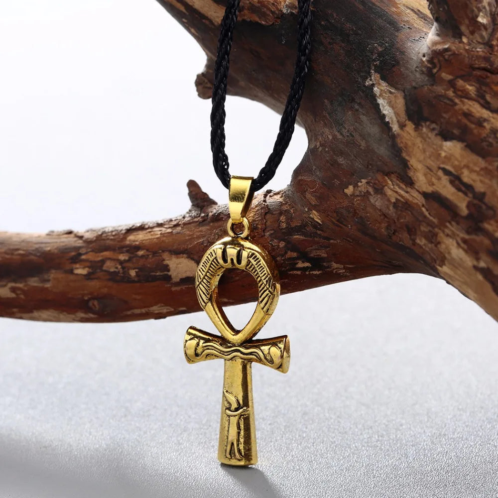 Egyptian Ankh Key Of Life Pendant Necklace