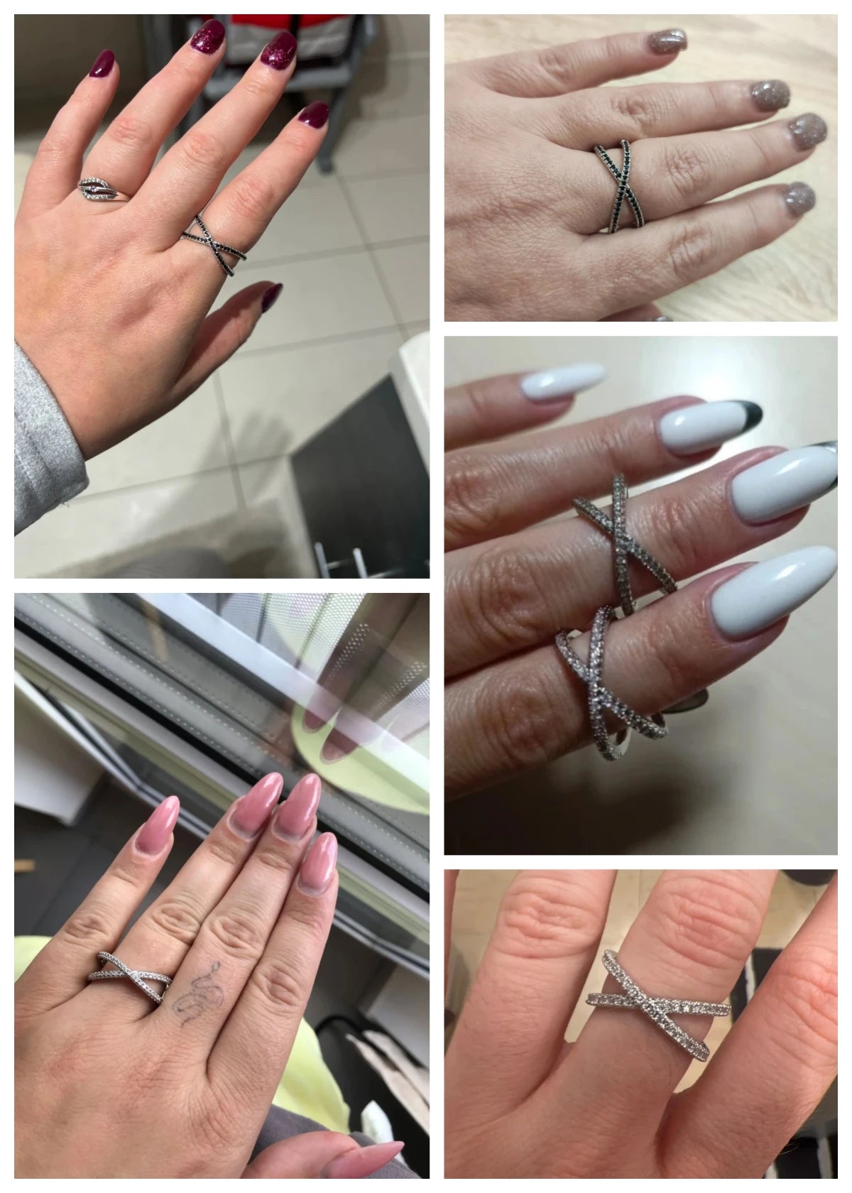 Luxury Overlapping ring