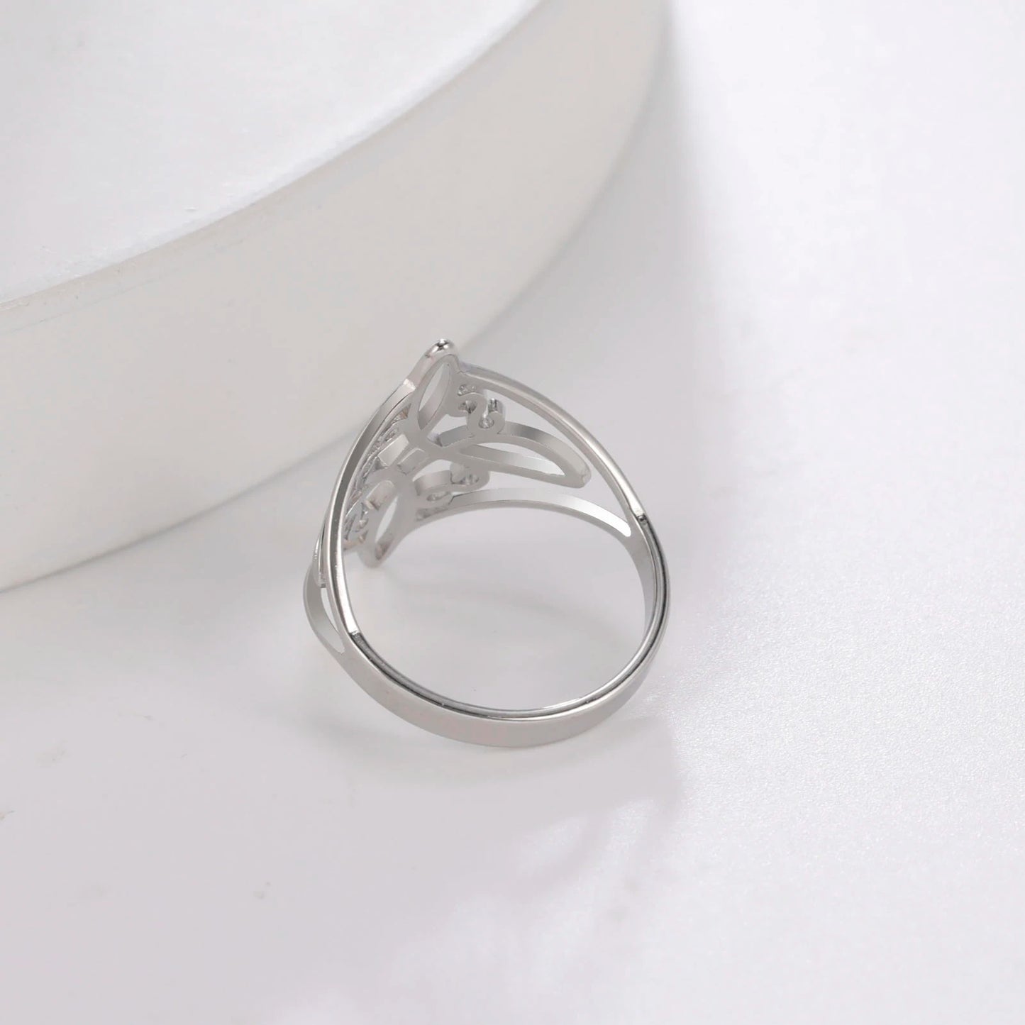Witch Knot Stainless Steel Rings