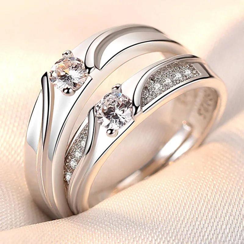 Luxury Micro Zircon Forever Love Rings