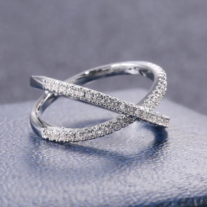 Luxury Overlapping ring
