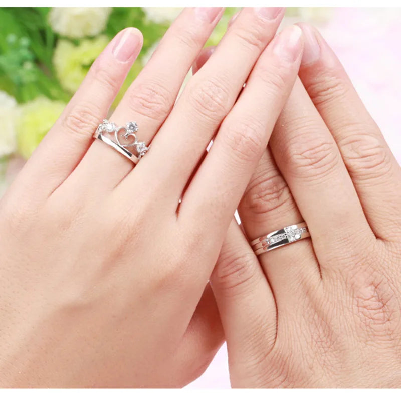 Luxury Micro Zircon Forever Love Rings