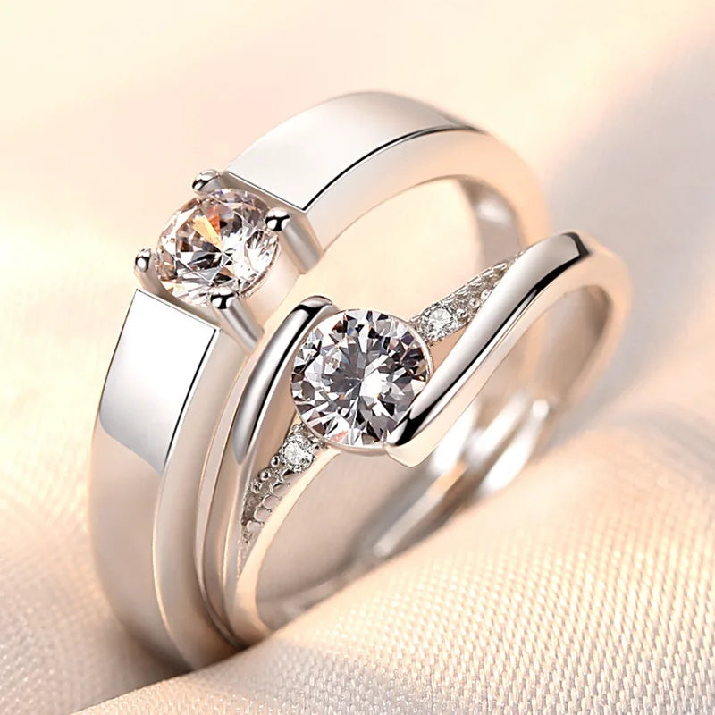 Luxury Micro Zircon Forever Love Rings