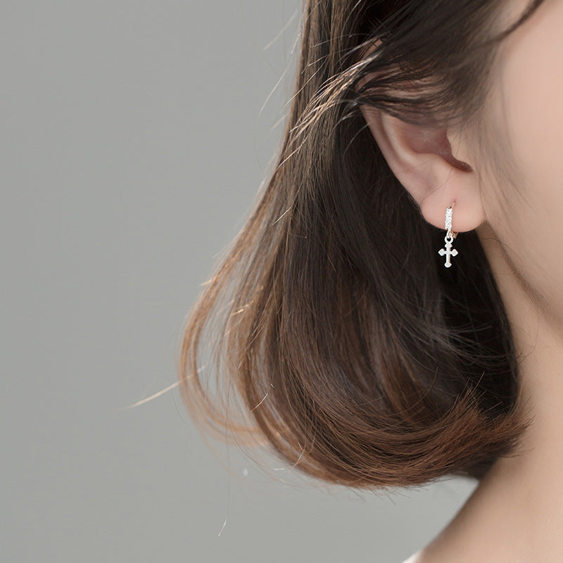 Cross Earring Jewelry