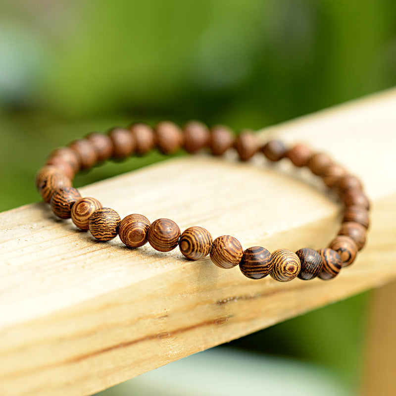 Beaded cross bracelet
