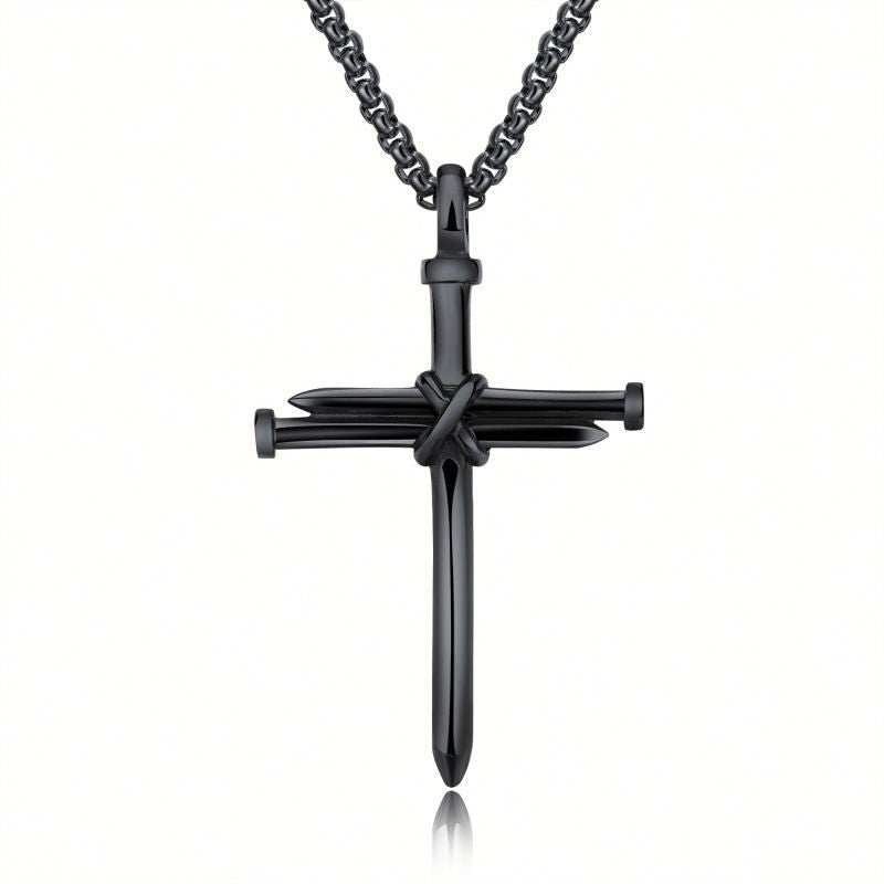 Cross Nail Necklace