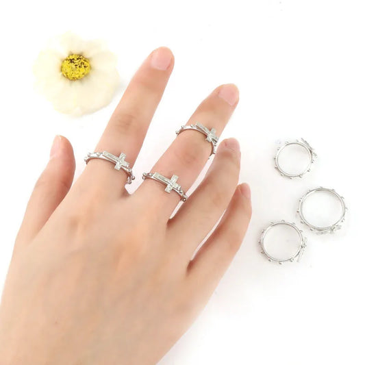 Cross Ring Set 12PCS/pack