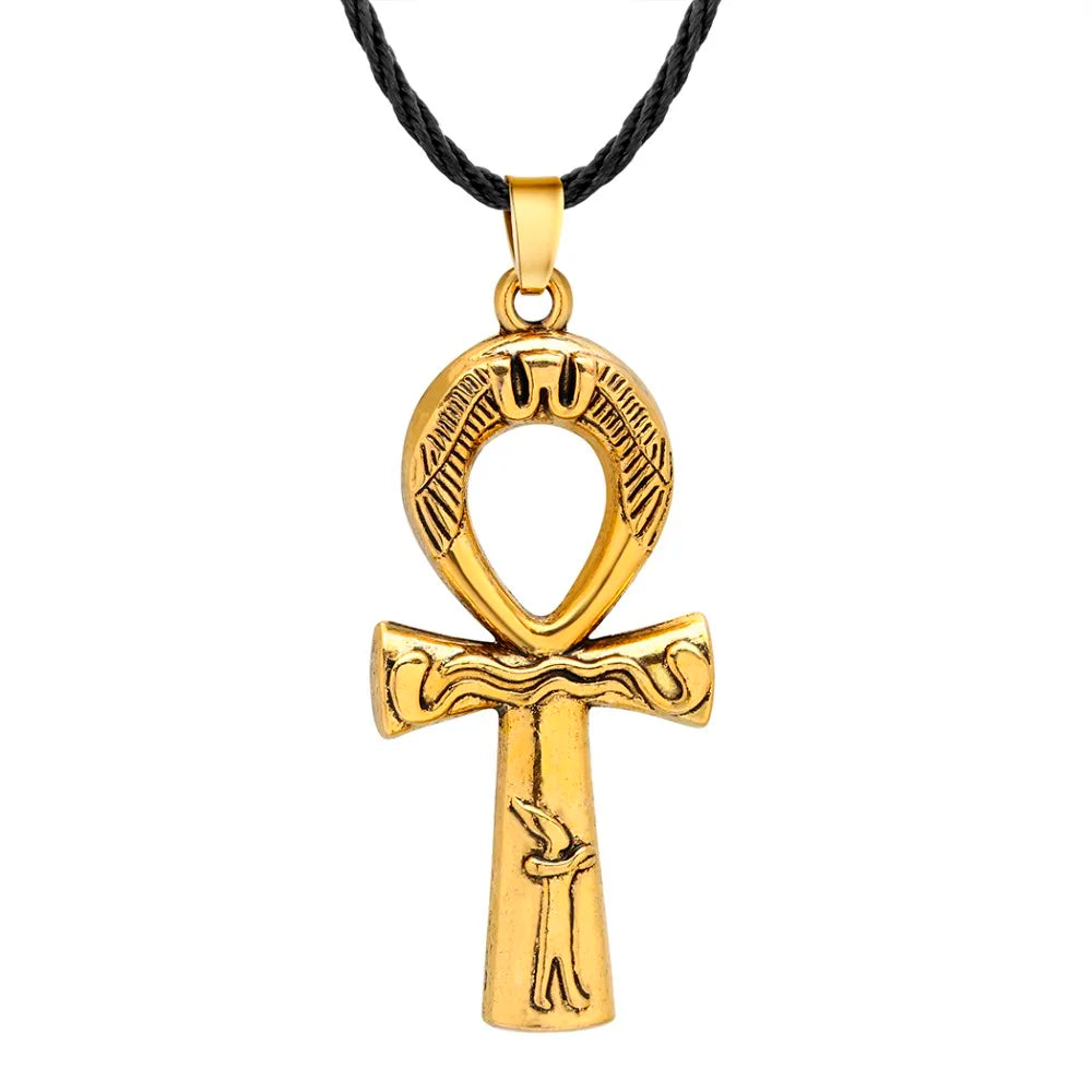 Egyptian Ankh Key Of Life Pendant Necklace
