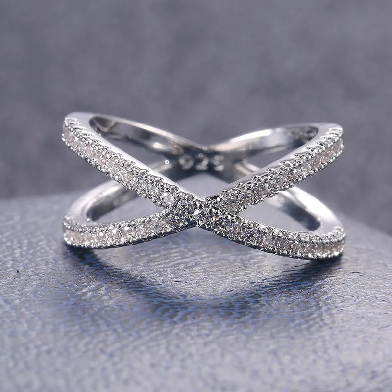 Luxury Overlapping ring