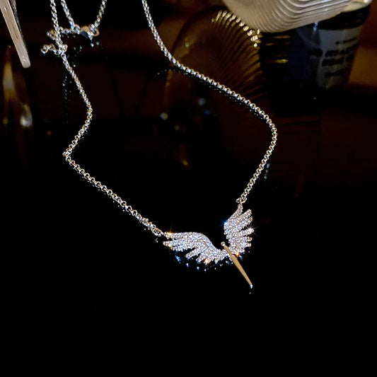 Angel Wings Pendant Necklace
