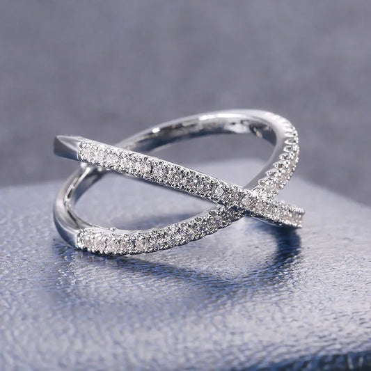 Luxury Overlapping ring